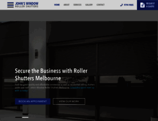 johnshutters.com.au screenshot