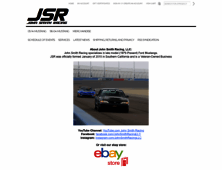 johnsmithracing.com screenshot