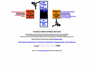 johnsnellx.com screenshot
