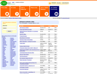 johnson-controls.jobs.net screenshot