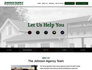 johnsonagency.org screenshot