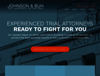 johnsonbuhlaw.com screenshot