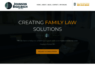 johnsonfamilylawmn.com screenshot