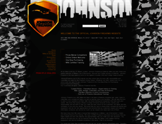 johnsonfirearms.com screenshot