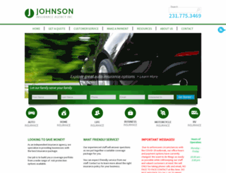 johnsoninsagency.com screenshot