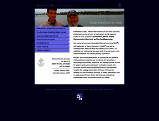 johnsonmarineservices.com screenshot