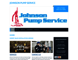 johnsonpumpservice.com screenshot
