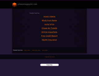 johnsonsupplyinc.com screenshot