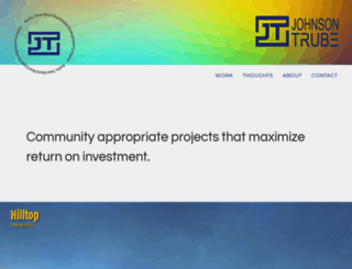 johnsontrube.com screenshot