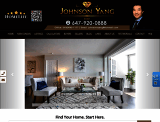 johnsonyang.com screenshot