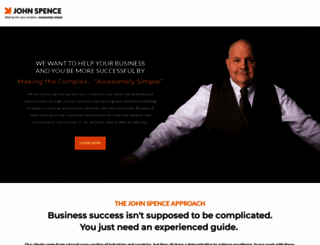 johnspence.com screenshot
