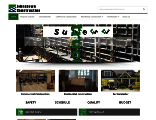johnstownconstruction.com screenshot