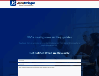 johnstringer.com.au screenshot