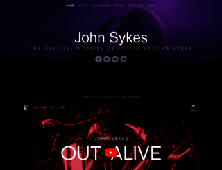 johnsykes.com screenshot