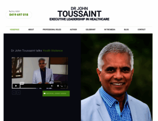 johntoussaint.com.au screenshot