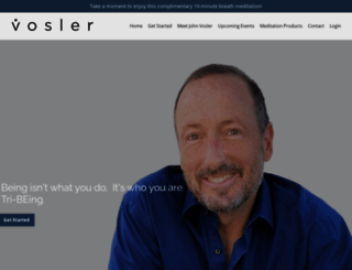johnvosler.com screenshot