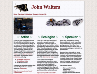 johnwalters.co.uk screenshot