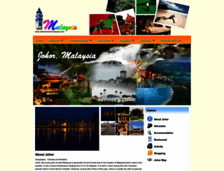 johor.attractionsinmalaysia.com screenshot