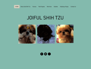 joifulshihtzu.com screenshot