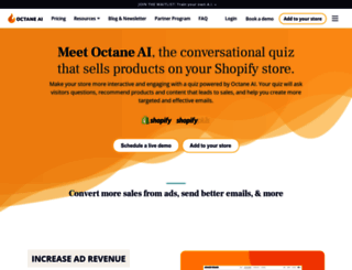 join.octaneai.com screenshot