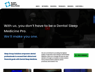 join.sleepgroupsolutions.com screenshot