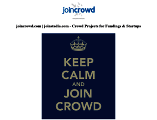 joincrowd.com screenshot
