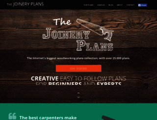 joineryplans.com screenshot