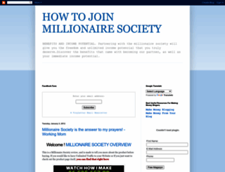 joinmillionairesociety.blogspot.com screenshot