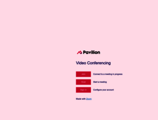 joinpavilion.zoom.us screenshot