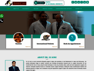 jointcaresurgeon.com screenshot