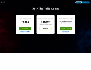 jointhepolice.com screenshot