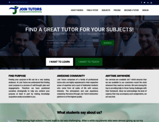 jointutors.com screenshot