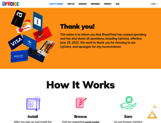 joinupvoice.com screenshot