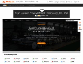 joinxin.en.alibaba.com screenshot
