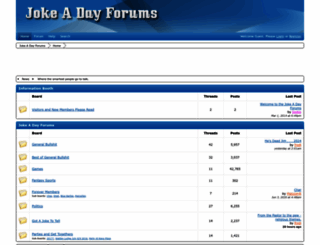 jokeadayforums.com screenshot