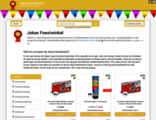 jokesfeestwinkel.nl screenshot