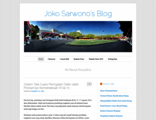 jokosarwono.wordpress.com screenshot