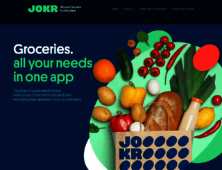jokr.com screenshot