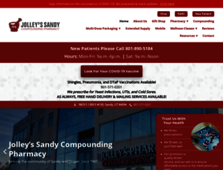 jolleyssandypharmacy.com screenshot
