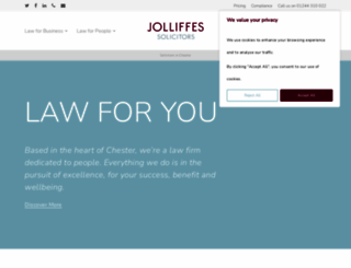 jolliffes.com screenshot