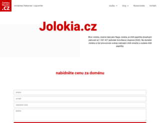 jolokia.cz screenshot