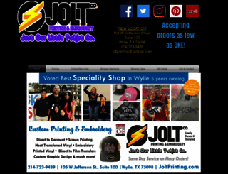joltprinting.com screenshot