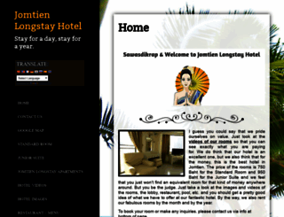 jomtienlongstayhotel.com screenshot