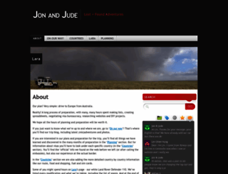 jonandjude.wordpress.com screenshot
