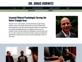 jonashorwitz.com screenshot