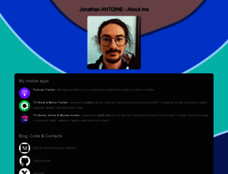 jonathanantoine.com screenshot