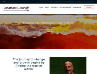 jonathanaronoff.com screenshot