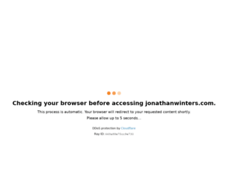 jonathanwinters.com screenshot