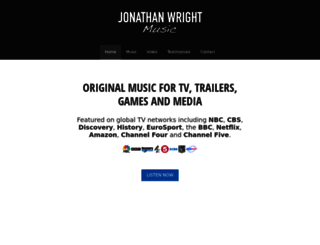 jonathanwrightmusic.com screenshot
