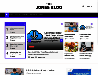 jonesandb.com screenshot